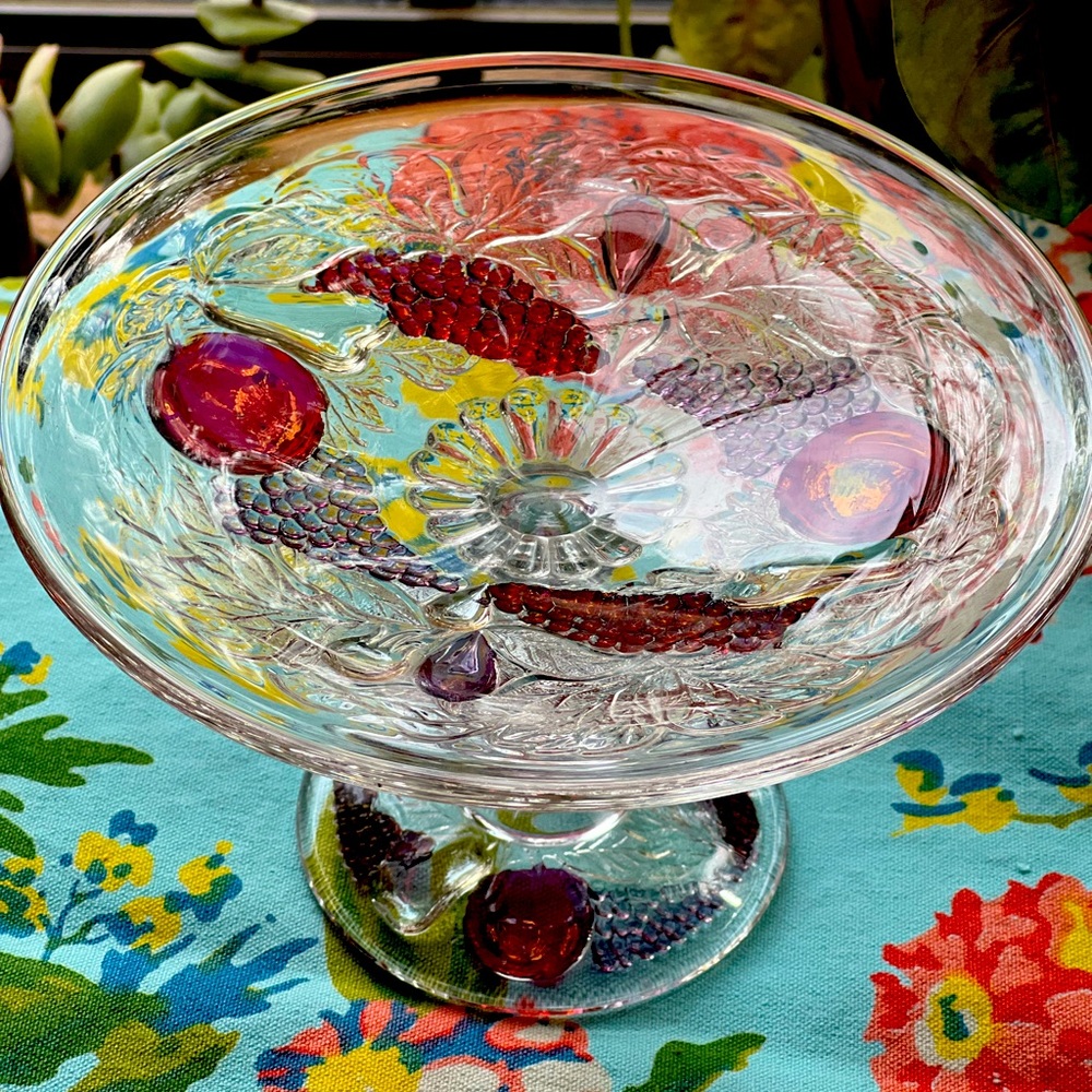 Westmoreland Della Robbia Compote dish